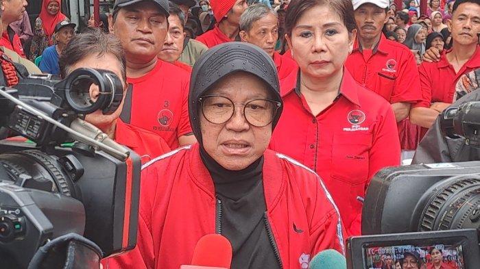 Tri Rismaharini munbdur dari jabatan Menteri Sosial karena ingin fokus saat ikut Pilkada Jatim 2024.