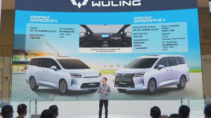 Mobil MPV varian EV dan PHEV Wuling Cortez Darion (1)
