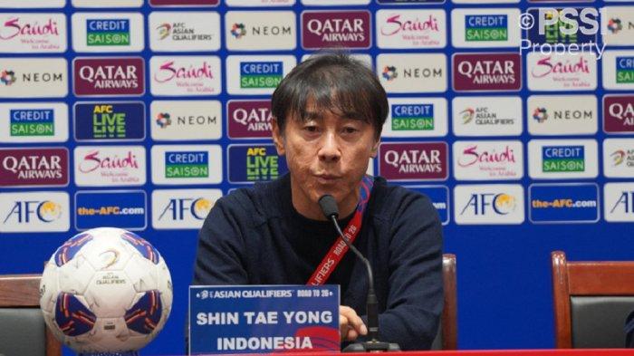 Pelatih Timnas Indonesia Shin Tae-yong tetap mengapreasi penampilan timnya, meski kalah 1-2 dari Timnas China pada laga keempat Putaran Ketiga Grup C Kualifikasi Piala Dunia 2026 Zona Asia di Qingdao Youth Football Stadium, Selasa (15/10/2024), pukul 19.00 WIB.