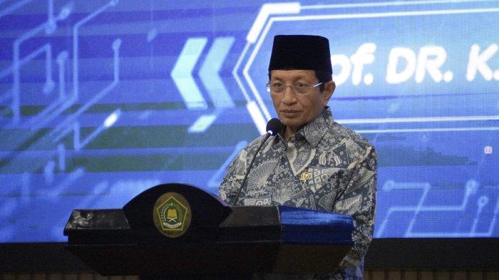 Menteri Agama, Nasaruddin Umar secara resmi menutup Pelatihan Kepemimpinan Nasional Tingkat II (PKN Tk.II) Angkatan XXVII di Auditorium H.M. Rasjidi Kemenag RI di Jakarta, Rabu (13/11/2024).