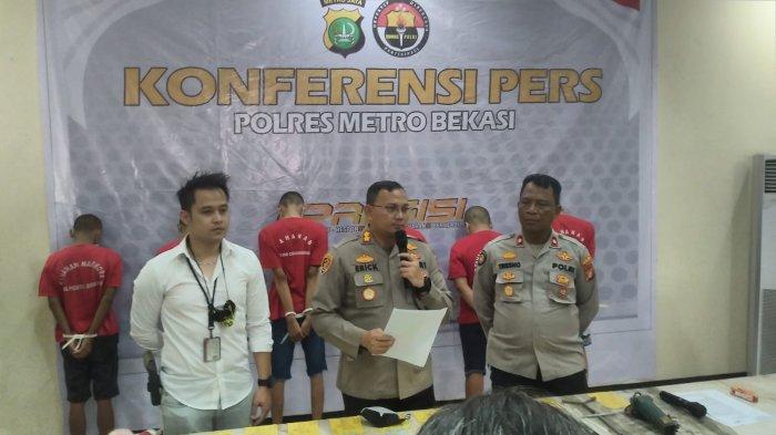 Rilis ungkap kasus di Mapolsek Cikarang Barat