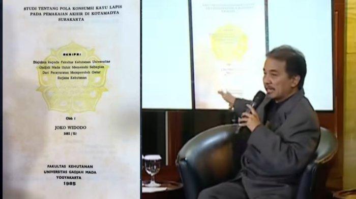 Viral Media Sosial - Pakar Telematika Roy Suryo membeberkan sejumlah fakta hasil penelusurannya dalam membuktikan keabsahan ijazah milik Presiden Republik Indonesia Ketujuh, Joko Widodo (Jokowi). Fakta itu dipamerkannya dalam program talkshow Indonesia Lawyers Club (ILC) yang dipandu Karni Ilyas pada beberapa waktu lalu.