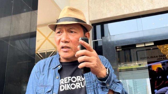 Saut Situmorang mantan Wakil Ketua KPK dipanggil Polda Metro Jaya terkait dugaan suap Pimpinan KPK di Kementerian Pertanian, Selasan (17/10/2023)