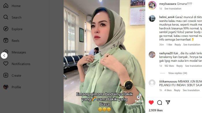 Selebgram Meylisa Zaara bertanya ke warganet bagaimana cara membedakan pria gay dan pria normal. Hal itu setelah terungkap suami Meylisa adalah LGBT atau gay atau penyuka sesama jenis. Bahkan suami Meylisa selingkuh dengan banyak pria dan salah satunya pria saksi nikah mereka.