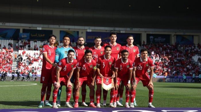 Skuat Timnas Indonesia saat tampil di Piala Asia 2023 Qatar.