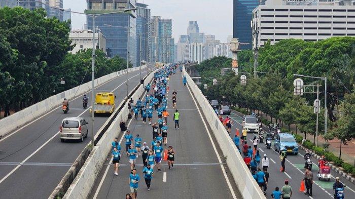 Superball Run Jakarta selalu digelar di jalan layang