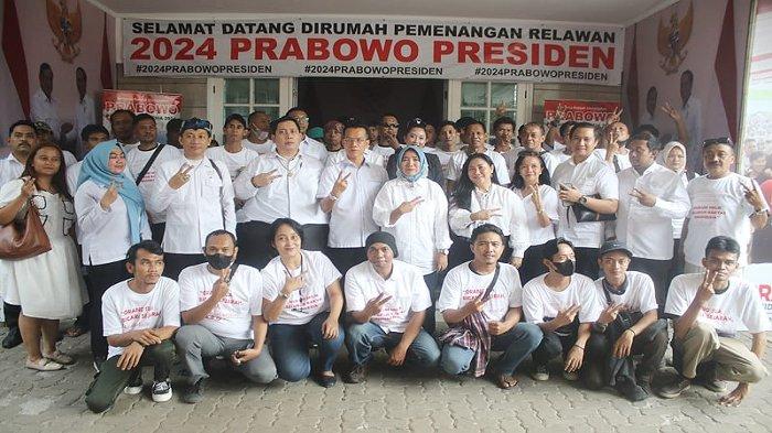 Tim Advokasi Prabowo - Gibran (TAPG) mendeklarasikan dukungan kepada pasangan calon presiden dan wakil presiden nomor dua di Rumah Pemenangan Relawan Prabowo 08, Menteng, Jakarta Pusat, Selasa (28/11/2023).
