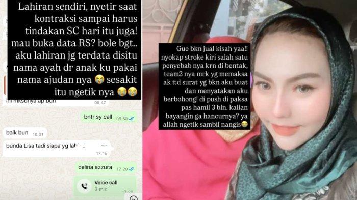 VIRAL MEDIA SOSIAL - Kolase Lisa Mariana bersama Ibunda. Sang ibunda diungkapkan Lisa Mariana mengalami stroke lantaran Ridwan Kamil tidak mengakui anak sulungnya, yakni Celina Azzura adalah hasil buah cinta mereka.