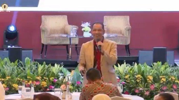 Wakil Ketua Komisi Pemberantasan Korupsi (KPK) Nurul Ghufron ketika menjadi pemateri tentang penguatan antikorupsi di Lemhannas pada Minggu (22/9/2024)
