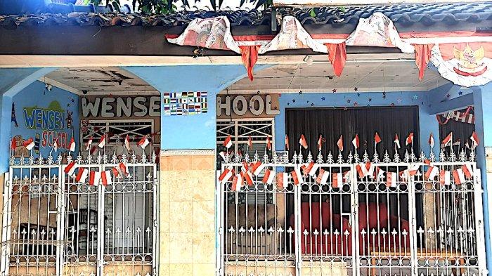 Wensen School di Jalan Putri Tunggal No.42, Kelurahan Harjamukti, Kecamatan Cimanggis, Kota Depok, Jumat (2/8/2024) ternyata tak ada izinnya