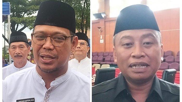 Wakil Wali Kota Depok Imam Budi Hartono (Kiri) dan Sekda Kota Depok Supian Suri (kanan), akan mendapat lawan tangguh di Pilkada Kota Depok November 2024. Sebab KPU Kota Depok membuka calon independen.