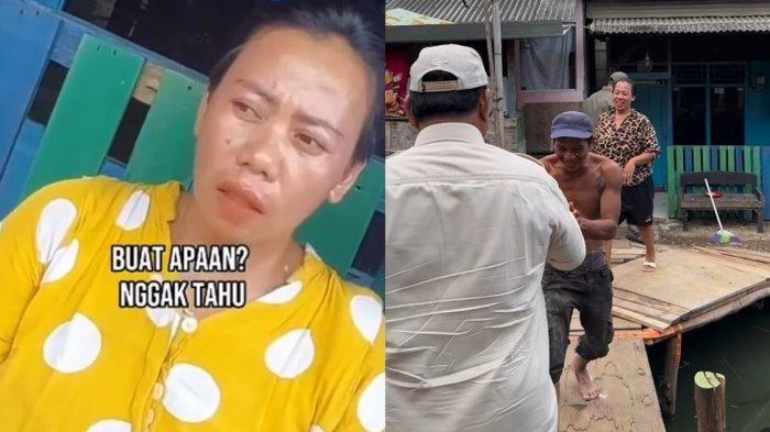 Juli Handayani, warga Kampung Sawah, Cilincing, yang dikunjungi Prabowo.