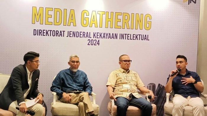 Razilu Direktur DJKI dalam acara diskusi di kawasan Menteng, Jakarta Pusat, Rabu (20/11/2024) malam.
