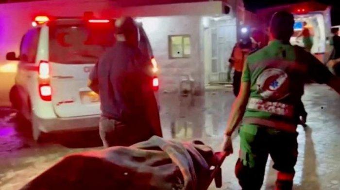 RS Baptis Al-Ahli di Gaza Jadi Sasaran Serangan Israel Hingga Tewaskan 300 Orang