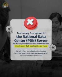 Server PDN Kominfo sedang error sehingga layanan pembuatab paspor dan penerbangan kini terganggu.