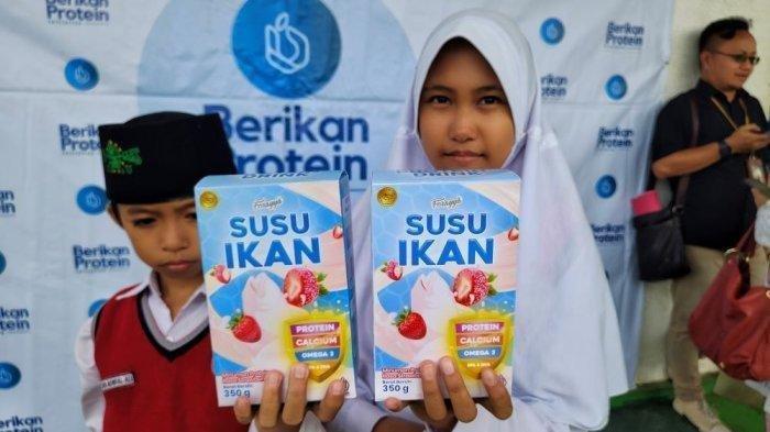 Susu ikan menjadi alternatif atau pengganti susu sapi di program makan bergizi gratis di era pemerintahan Prabowo-Gibran.