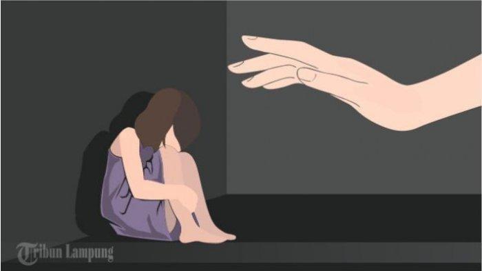 Ilustrasi korban rudapaksa.