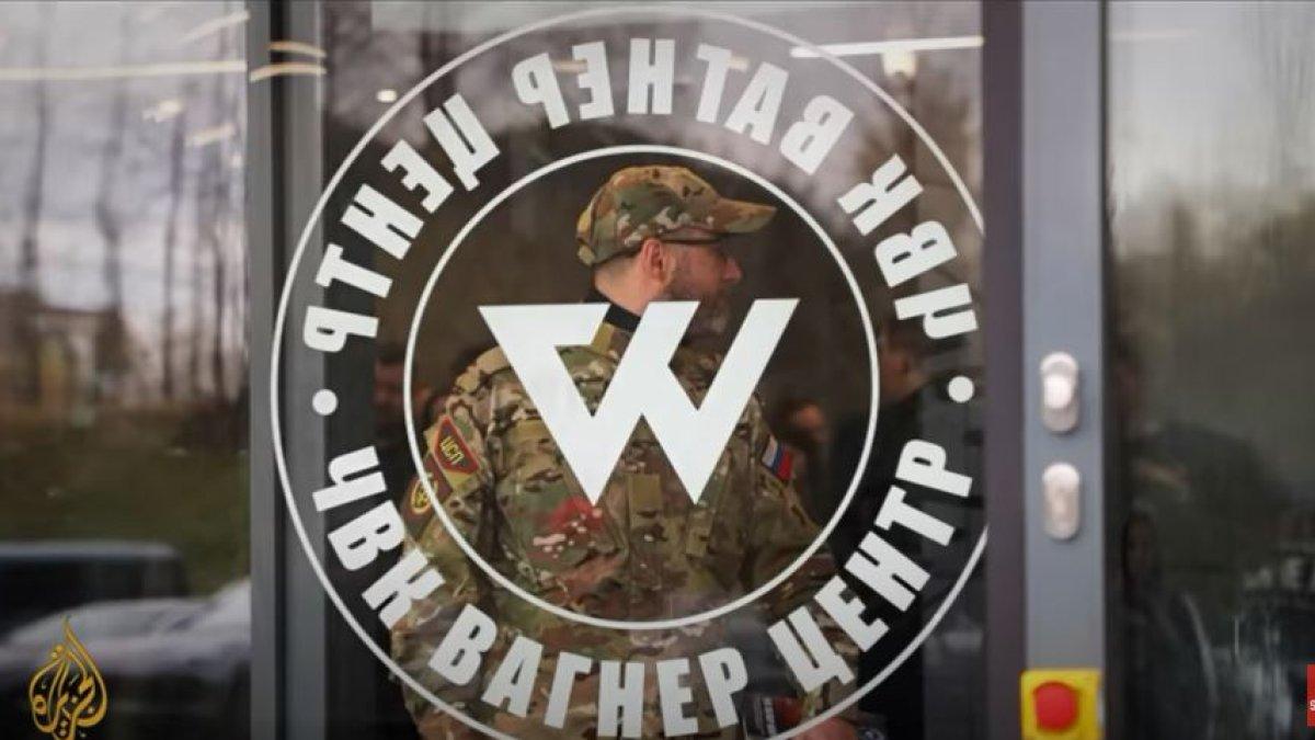 Ilustrasi markas Grup Wagner yang merupakan kelompok tentara bayaran asal Rusia.
