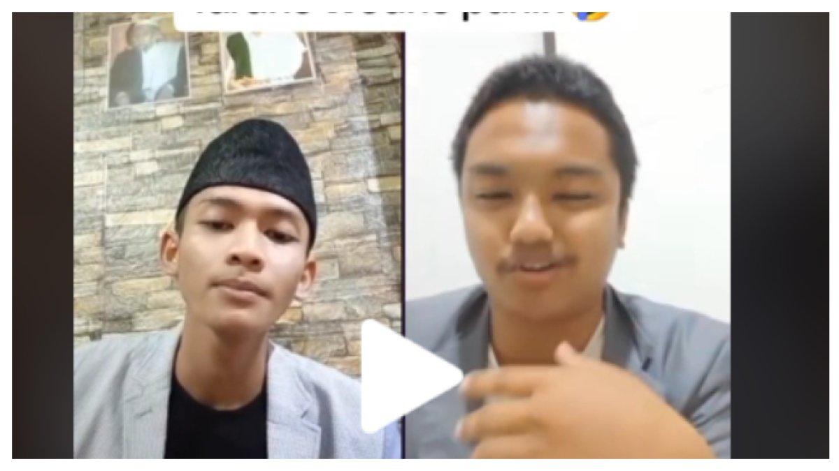 saat santri Ponpes Al