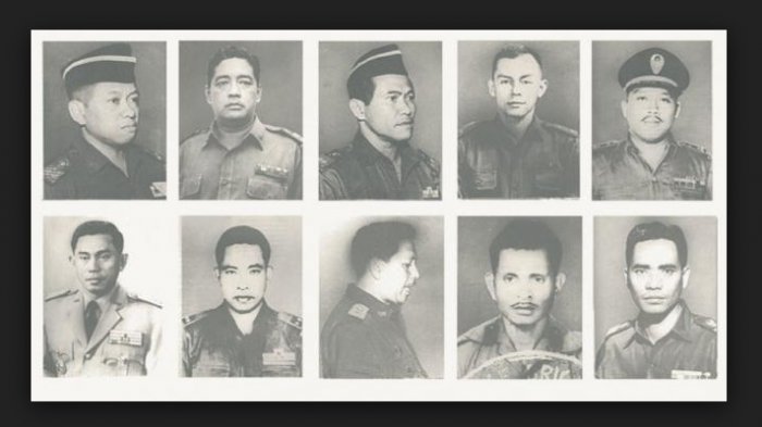 10 Pahlawan Revolusi Yang Harus Gugur Saat Tragedi G 30 S/PKI