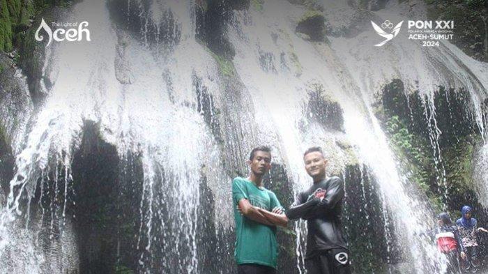 Objek wisata Air Terjun Ceuraceu di Desa Drien Beurumbang, Kecamatan Kuala Batee, Kabupaten Aceh Barat Daya.