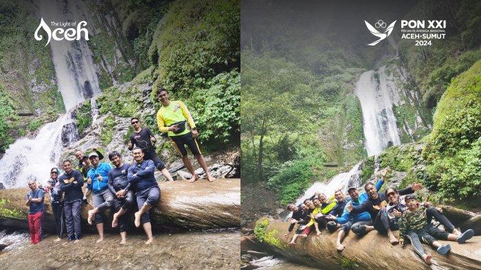 Air Terjun Jambor Latong, obyek Wisata tersembunyi di kawasan pegunungan Jambur Latong di Desa Lembah Alas Kecamatan Deleng Pokhkisen (Depok) Kabupaten Aceh Tenggara yang memiliki air terjun 7 lapis atau 7 tingkat.