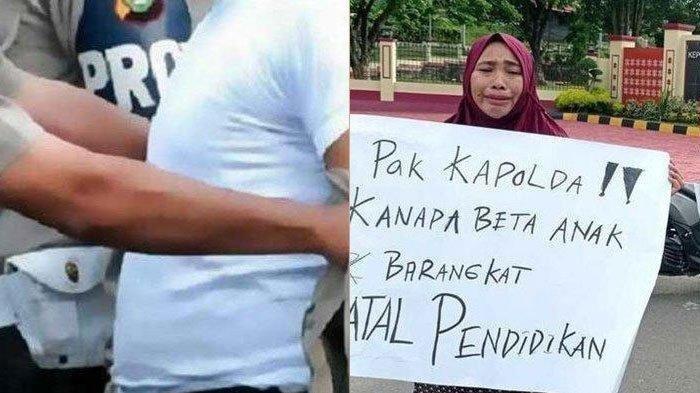 Anak penjual roti batal berangkat pendidikan padahal lolos seleksi Tamtama Polri Viral Anak Penjual Roti Lolos Seleksi Polisi tapi Dibatalkan Ikut Pendidikan, Kini Malah Jadi Tersangka (Tribun Jatim)