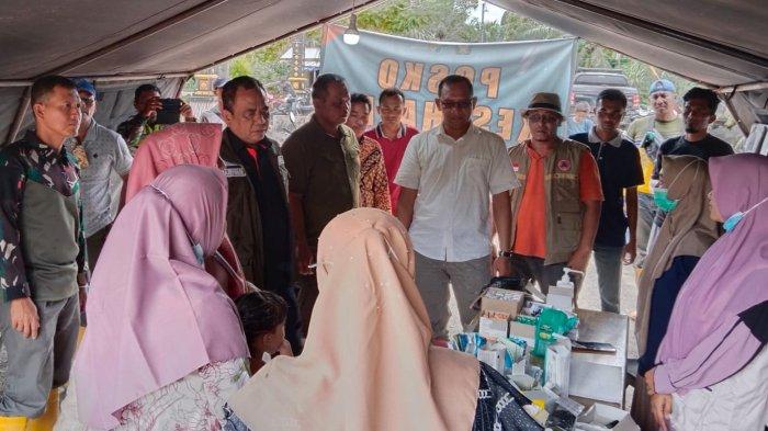 Kapolres Aceh Selatan Turunkan 100 Personel Bersihkan Material Pasca Banjir di Trumon Tengah