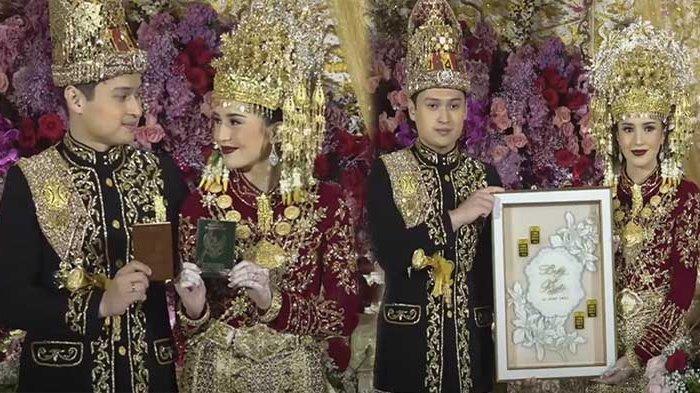 Beby Tsabina dan Rizki Natakusumah Menikah
