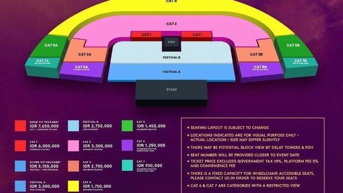 Cara Beli Tiket Konser Bruno Mars Jakarta via Livin' by Mandiri