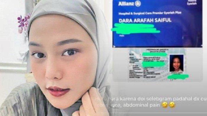 Data Pribadi Selebgram Dara Arafah Bocor