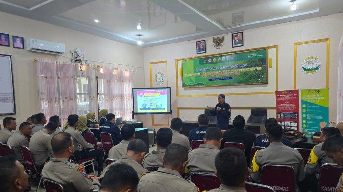 Dokter Paru Aceh mengadakan penyuluhan kesehatan dan edukasi bahaya merokok dan sosialisasi penyakit TB di Polres Aceh Tengah