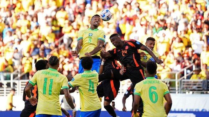 Hasil Copa America 2024 Brasil Tantang Uruguay Di Perempat Final Usai