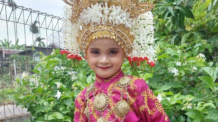 Murid TK IT Al Uswah usai mengikuti karnaval di Kota Sigli, Sabtu (2/9/2023).