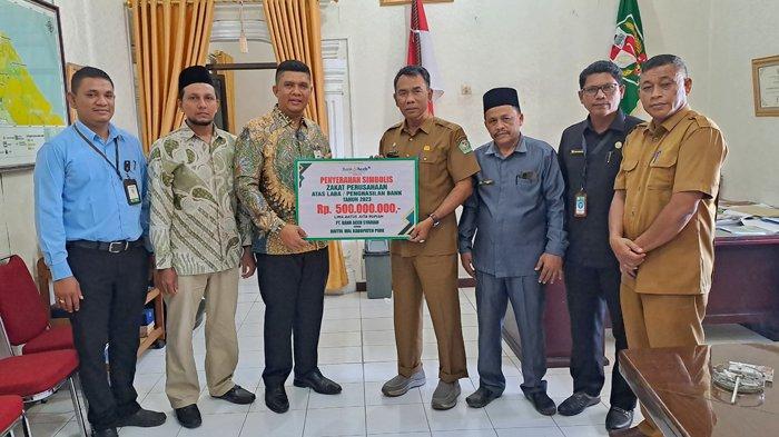 Bank Aceh Salur Zakat Perusahaan Rp500 Juta di Agara,Bupati Beri Apresiasi