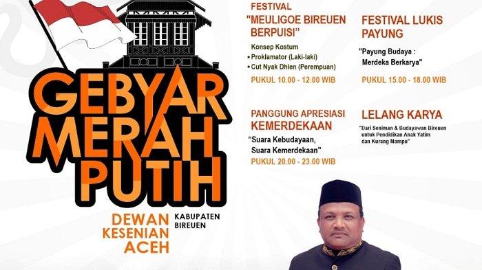 DKA Bireuen Gelar Gebyar Merah Putih di Pendopo Bupati Bireuen