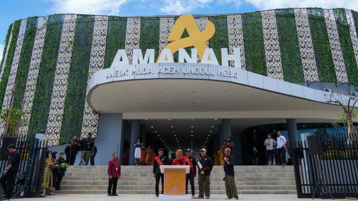 Gedung Amanah di Kompleks KIA Ladong, Aceh Besar
