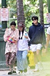 Han So Hee dan Ryu Jun Yeol saat liburan di Hawaii.