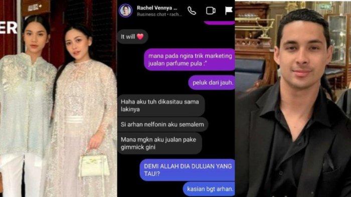 Heboh Azizah Salsha diduga selingkuh dengan Salim Nauderer. Rachel Vennya bak bongkar bukti. (Instagram)