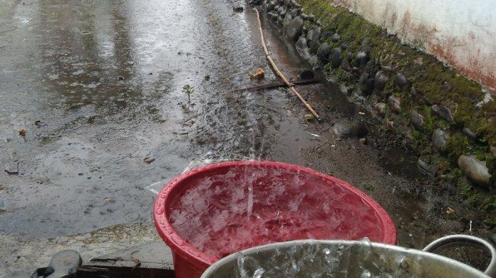 Hujan mengguyur wilayah Aceh Singkil, Sabtu (12/7/2025).