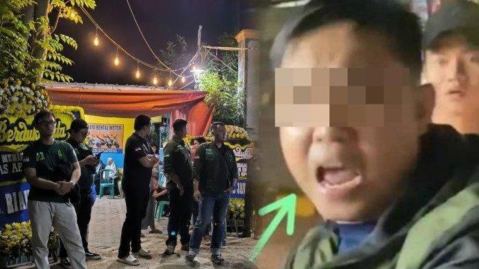Ilyas ternyata mengejar pelaku hingga titik terakhir karena mobil Honda Brio yang disewakan sudah berpindah tangan ke pihak lain. (foto kanan wajah pelaku)