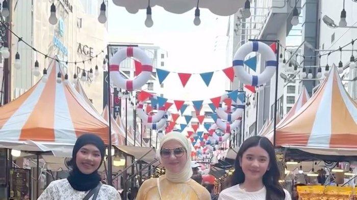 Kedekatan Irish Bella dan putri sambung liburan di Thailand.