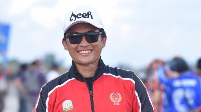 Ken Khiham atlet Paramotor berhasil meraih medali pertama untuk Aceh.
