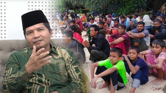 Pengungsi Langkahan Menangis Minta Hunian Sementara dari Ketua PP Aceh Utara