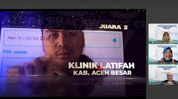 Klinik Latifah Aceh Besar Juara 2 Lomba Video Edukasi BPJS Kesehatan