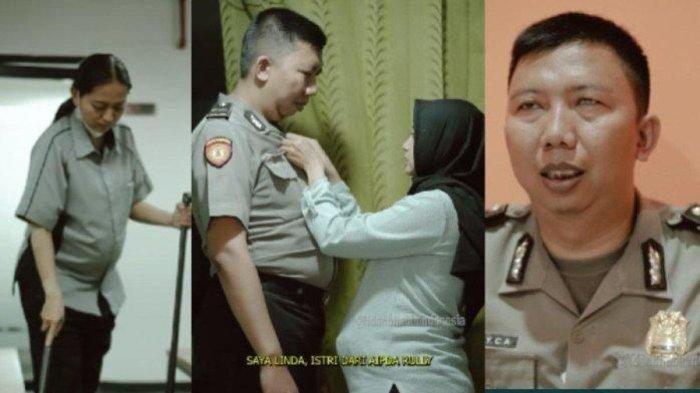 Linda dan suaminya, Aipda Rully