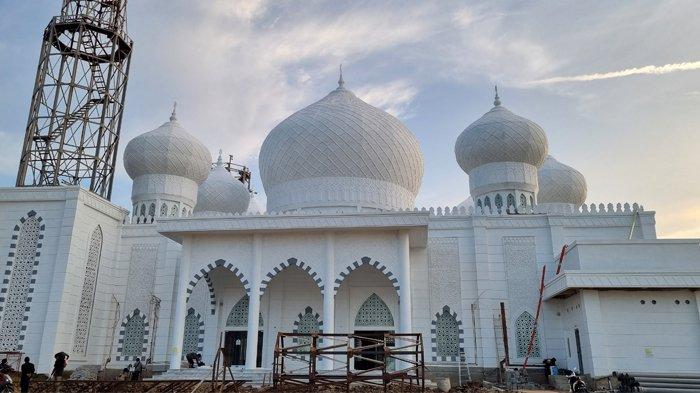 Masjid Haji Muhammad Hanafiah yang berada di Gampong Ranto Kecamatan Lhoksukon, Aceh Utara. Foto direkam 31 Januari 2024
