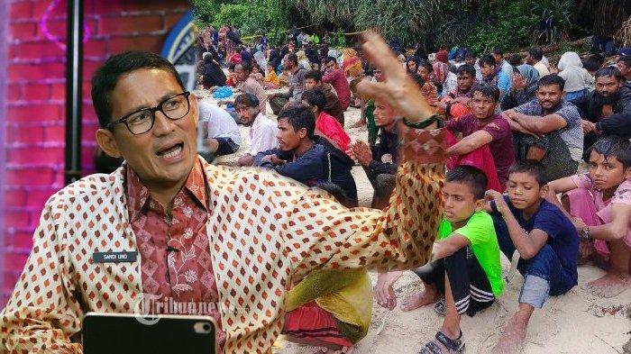 Menparekraf, Sandiaga Uno mengkhawatirkan, gelombang kedatangan pengungsi Rohingya di Aceh akan berdampak pada pariwisata di provinsi paling ujung Indonesia ini.