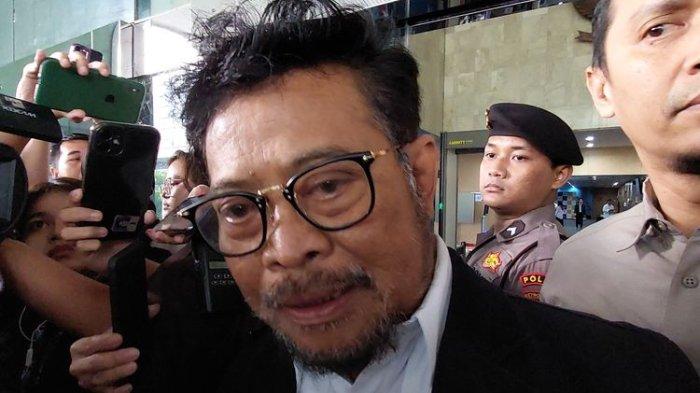 Menteri Pertanian, Syahrul Yasin Limpo memenuhi panggilan Komisi Pemberantasan Korupsi (KPK) pada Senin (19/6/2023).(