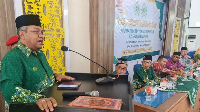 Muhammadiyah dan 'Aisyiyah Pidie Gelar Musda, Ini Pesan Kepala Dinas ...